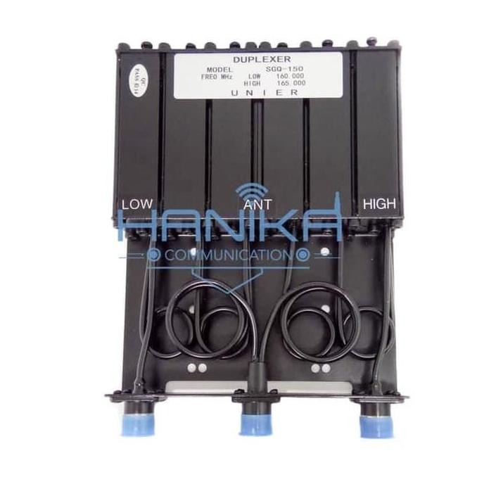 NEW UNIER Duplexer VHF 165-170MHz Ori Baru 1 Antenna Repeater Radio Rig