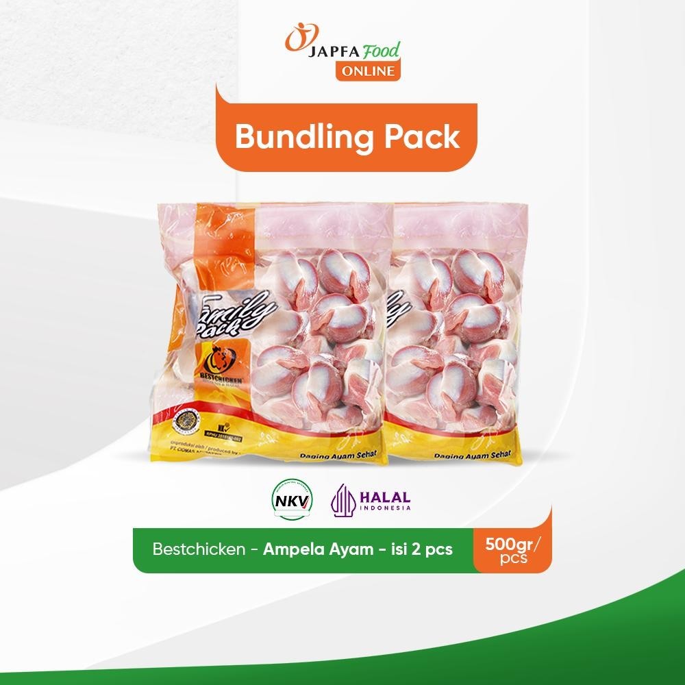 

Bestchicken Bundling Hemat Ampela Ayam Bersih 500gr - Isi 2 pack
