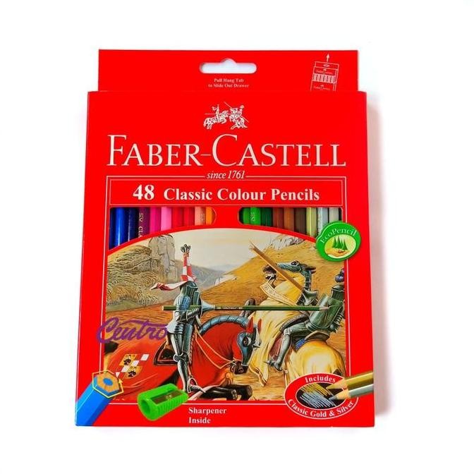 

TERBARU - Faber Castell 48 Pensil Warna Klasik Classic Colour Pencils