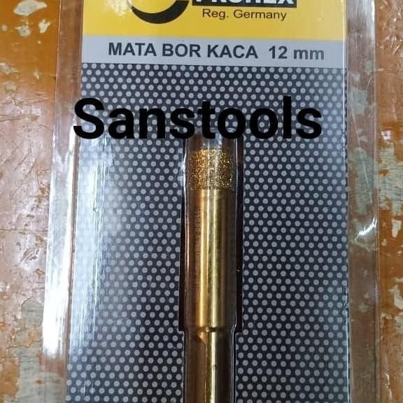 Holesaw mata bor Kaca 12mm diamond hole saw core drill 12 mm Prohex