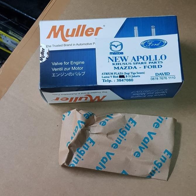 Klep In Ex Ford Fiesta - Valve Api Minyak Mesin Ford Fiesta Original