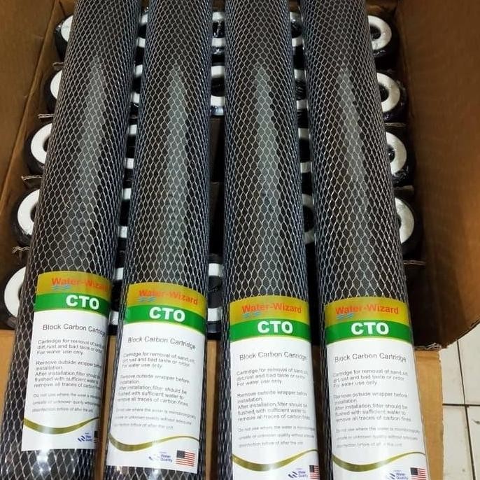 Cto 20 Inchi Cartridge Filter Water  / Cto 20'' Waterwizard High Quality