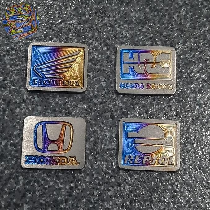 TERBARU EMBLEM LOGO SPEEDOMETER HONDA TITANIUM VARIO SCOOPY BEAT