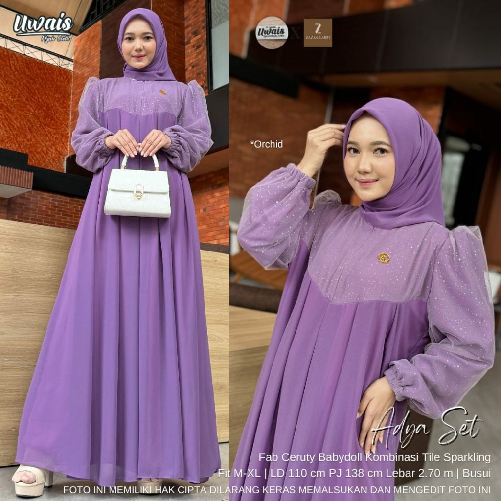 (COD) ADYA SET ORIGINAL UWAIS