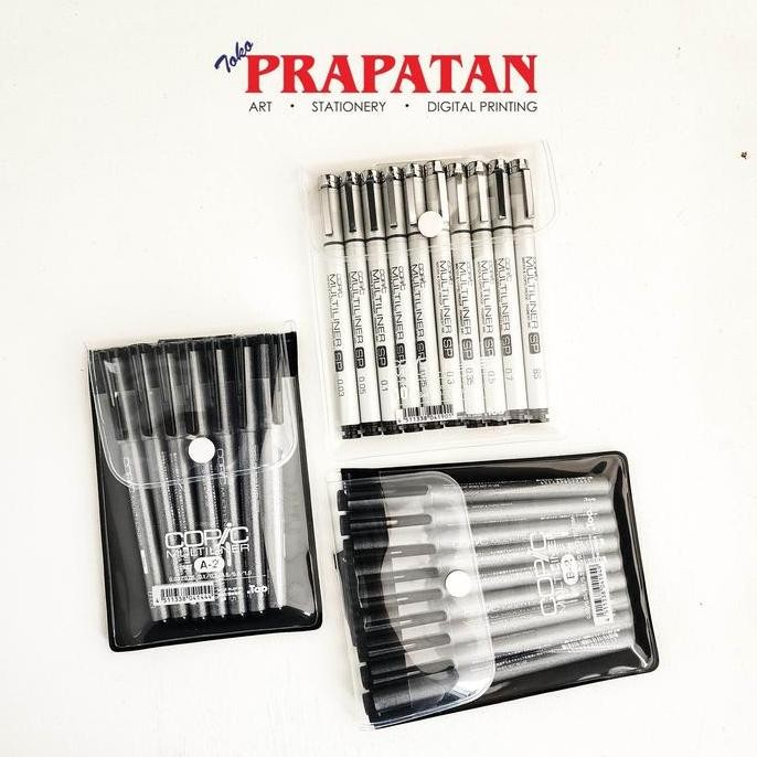 

TERMURAH - Copic Multiliner Black Set | Drawing Pen