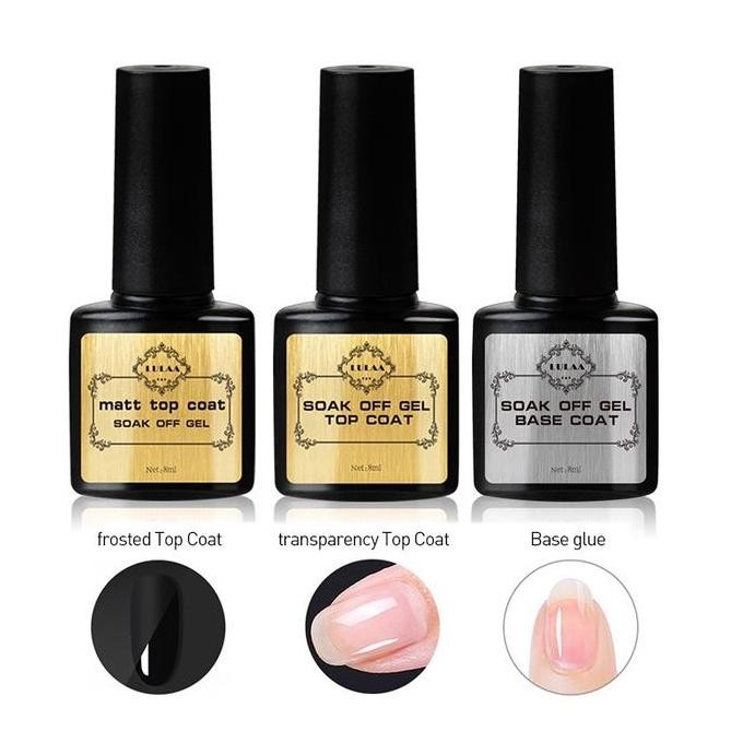 PAKET NAIL ART UV GEL SET LENGKAP KUTEK LAMPU UV MANICURE PEDICURE