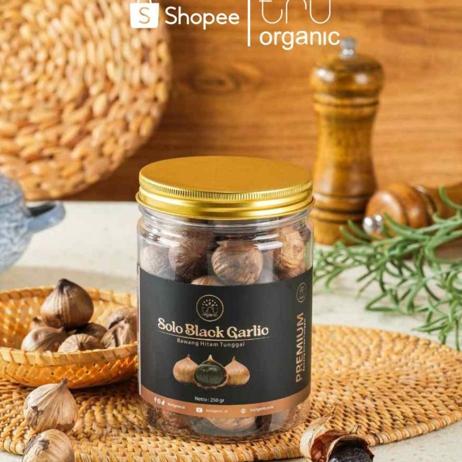 

Truorganic Bla Garlic Reguler 250Gr Bawang Hitam Tunggal Bawang Putih Tunggal Hitam