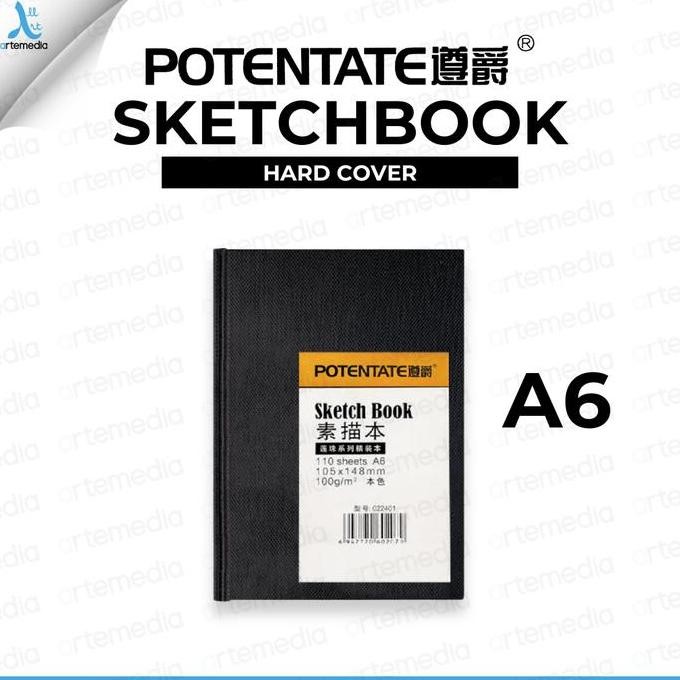 

Sale Potentate Sketchbook A6 Hard Cover Stitch Bound Buku Sketsa