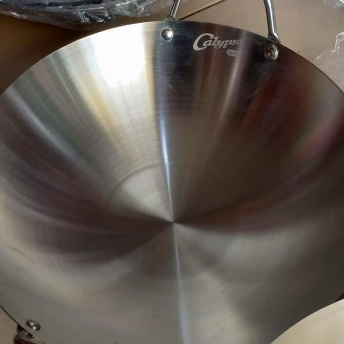 Calypso Wajan Kuali Penggorengan Stainless 55 Cm | Wajan Calypso 55Cm
