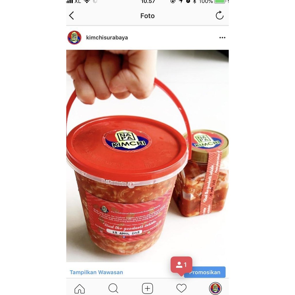 

Terlaris | Terbaru | Best Seller | Termurah Napa Kimchi 1Kg Rasa Korean Authentic Original | High Quality | Berkualitas