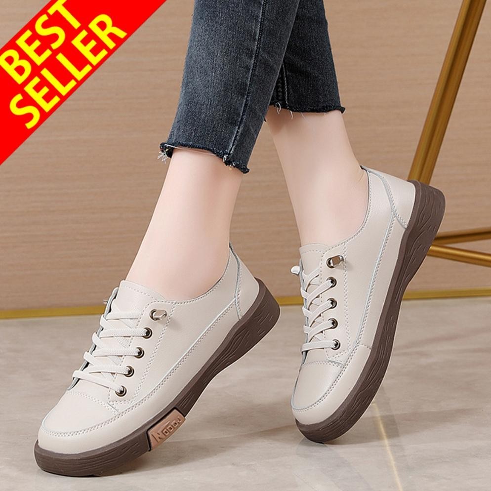 QINGSHUI Sepatu Olahraga Wanita Sneakers Sport Shoes Kets