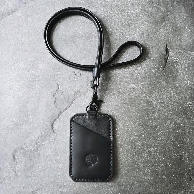 

Bds District , Leather Mens Lanyard Id Card Holder