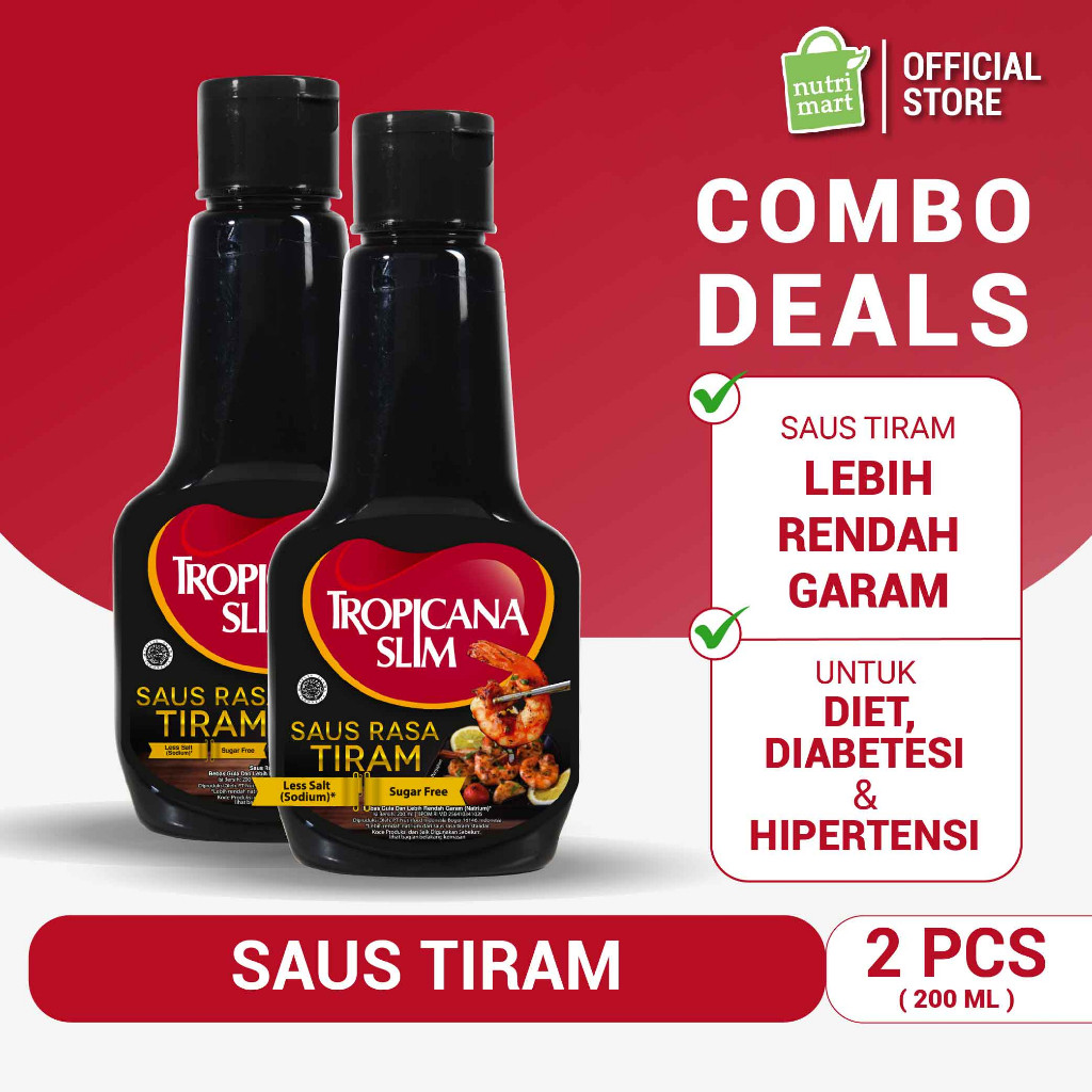 

Twin Pack - Tropicana Slim Saus Tiram 200 ml - Bantu Dukung Hidup Sehat