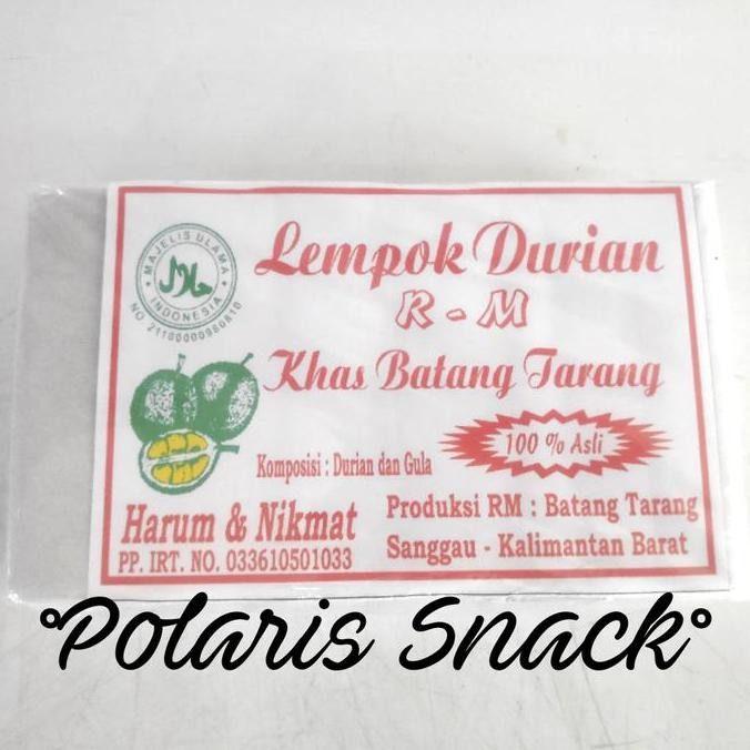 

Terlaris | Terbaru | Best Seller | Termurah Dodol Durian / Lempok Durian Pontianak Halal Original | High Quality | Berkualitas