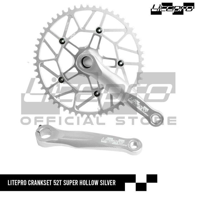 Litepro Crankset 52T Super Hollow