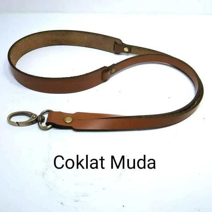 

New Tali ID Card Kulit - Name tag - lanyard