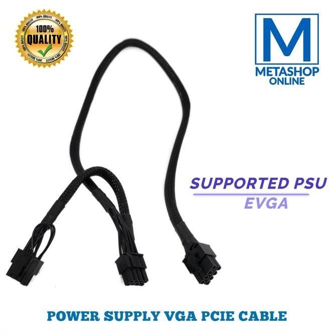 Kabel Modular VGA PCIE PCI Express Power Supply PSU EVGA Cable murah