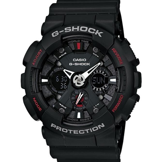Baru CASIO G-SHOCK GA-120-1A / GSHOCK GA120-1 ORIGINAL & BERGARANSI