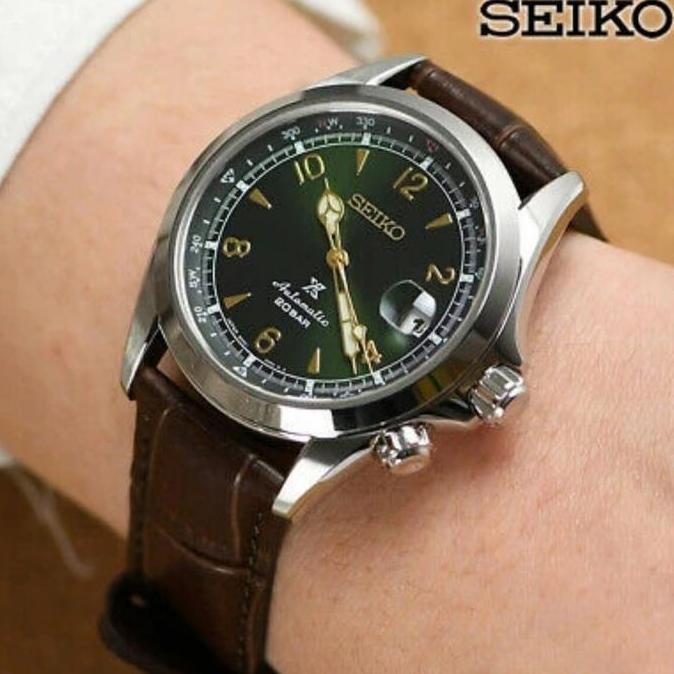 Baru Jam tangan pria Seiko Alpinist spb121 j1 Seiko Alpinist SPB121J1
