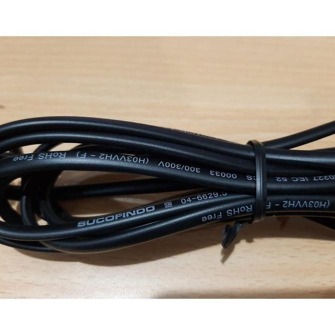 Kabel Power Printer 2 Lubang ORI SNI 3 METER murah