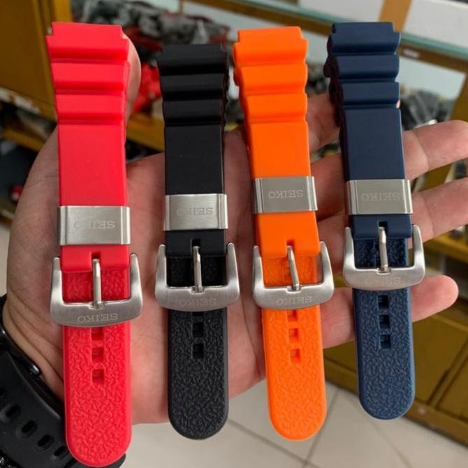 Baru Tali Karet Seiko Diver Rubber Strap Seiko Turtle Prospex