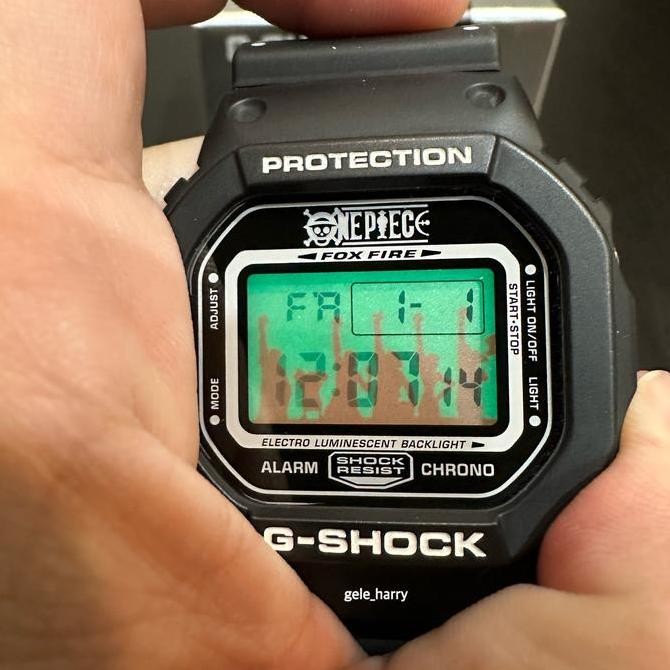 Baru Gshock x Onepiece DW 5600VT One Piece