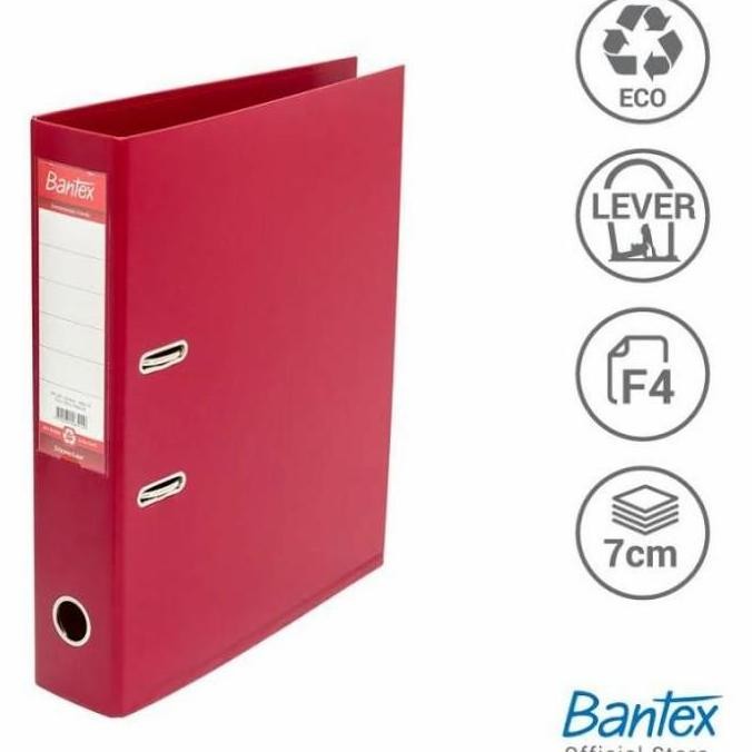 

New Odner bantex 1465 maroon / odner bantex f4 warna maroon