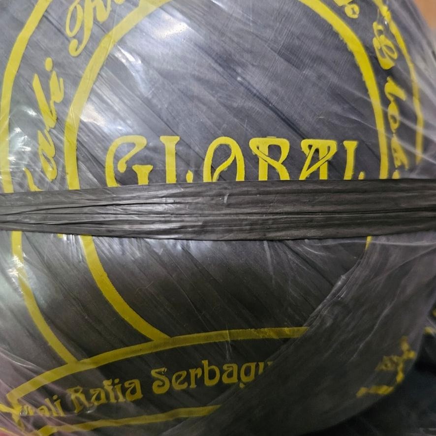 

Rd1- Tali Rapia 5Ons/Tali Rafia Rapiah/Tali Plastik Hitam 500 Gram/Tali Pp