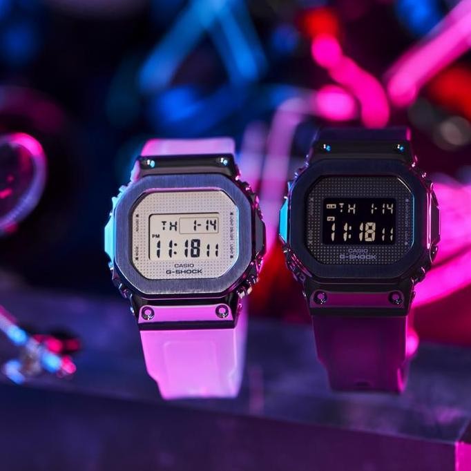 Baru Casio G-Shock GM-S5600SB-1DR / GShock GMS5600SB-1 Original & Garansi