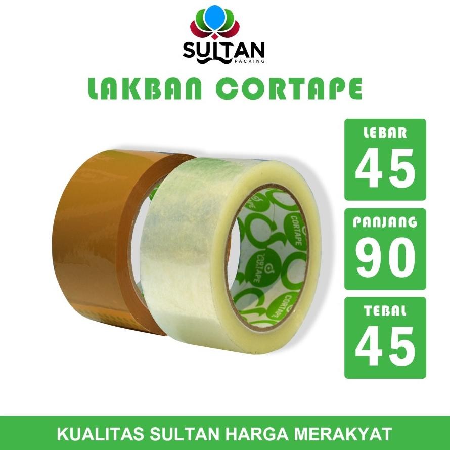 

Rd1- Lakban Bening 45Mm X 90Yard Cortape Opp Tape Isolasi
