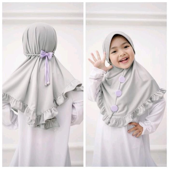 Kif Hijab Candy Anak//Hijab Instan Anak Real Pict//Hijab Anak Lucu//Hijab Anak Paud//Hijab Anak Tk//