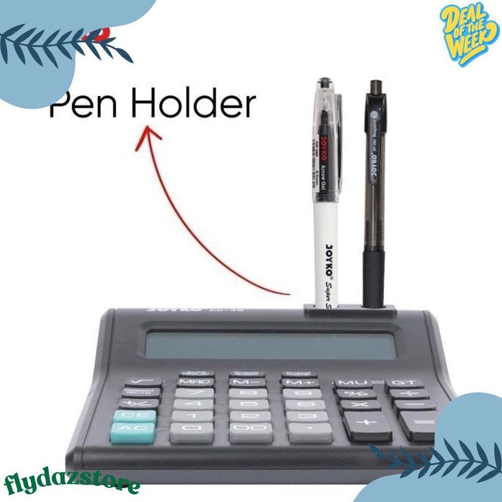 

Kalkulator Dagang 2 Layar Cc 49 Dual Display Calculator 12 Digit Joyko (Gratis Baterai) Terlaris! Produk Ini Banyak Dicari