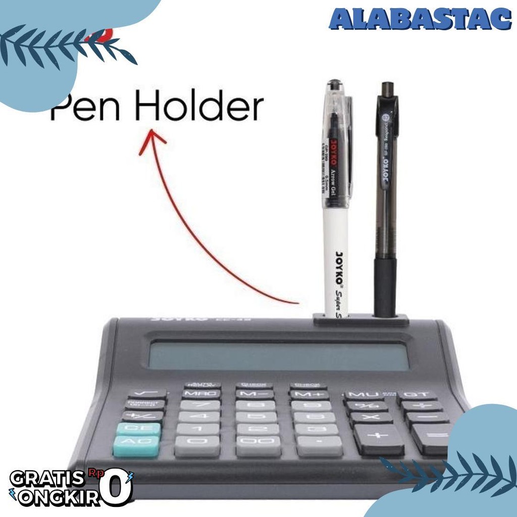 

Kalkulator Dagang 2 Layar Cc 49 Dual Display Calculator 12 Digit Joyko (Gratis Baterai) Diskon Setengah Harga