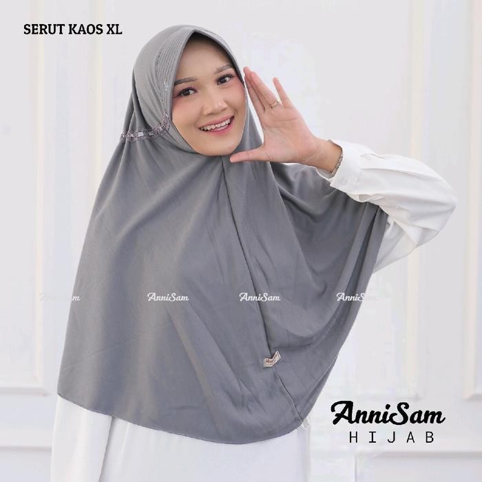 RHS JILBAB SERUT RABBANI KW XL JUMBO/JILBAB SEKOLAH/JILBAB SERUT KAOS/JILBAB KAOS