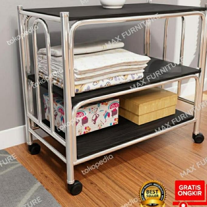 RAK TV BESI MEJA TV BESI BUFET TV RAK TV DORONG MEJA TV DORONG RODA