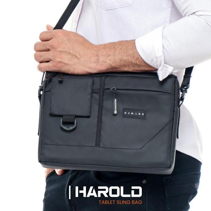 Mr Mads - Harold Tas Tablet 12 Inch - Tas Selempang Sling Bag Anti Air