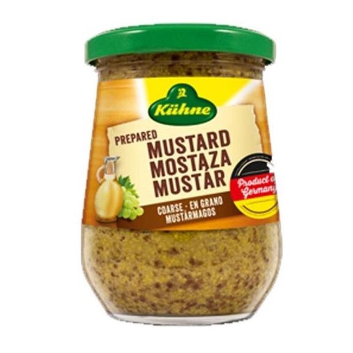 

mustard kuhne whole grain coarse 255