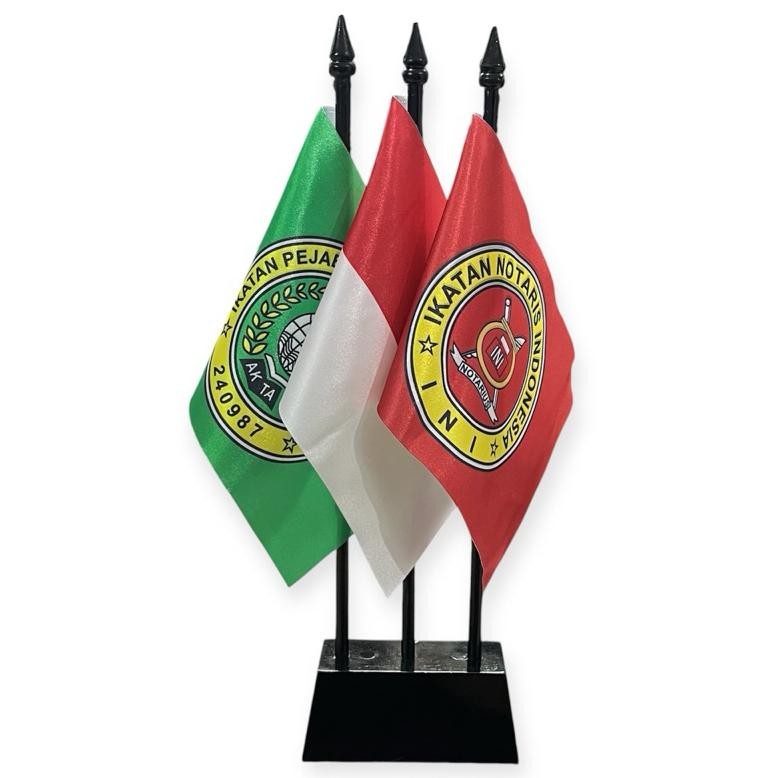 

Lancar Jaya Advertising Bendera Meja Tiang Tiga/Bendera Meja Lubang 3/Bendera Negara/Bendera Pkk/Bendera Organisasi/Bendera Formal/Bendera Umum/Bendera Berkualitas Tinggi/Bendera Murah/Bendera Meja Custom/Bendera Meja