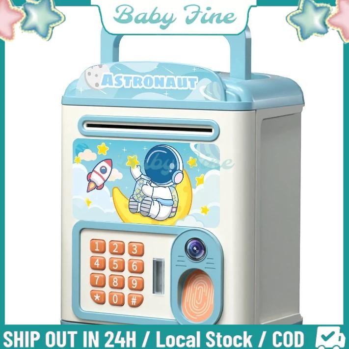 CODCelengan ATM Sidik Jari Money Safe BoxCelengan Pengenalan Wajah / ATM Sidik Jari Celengan / Maina