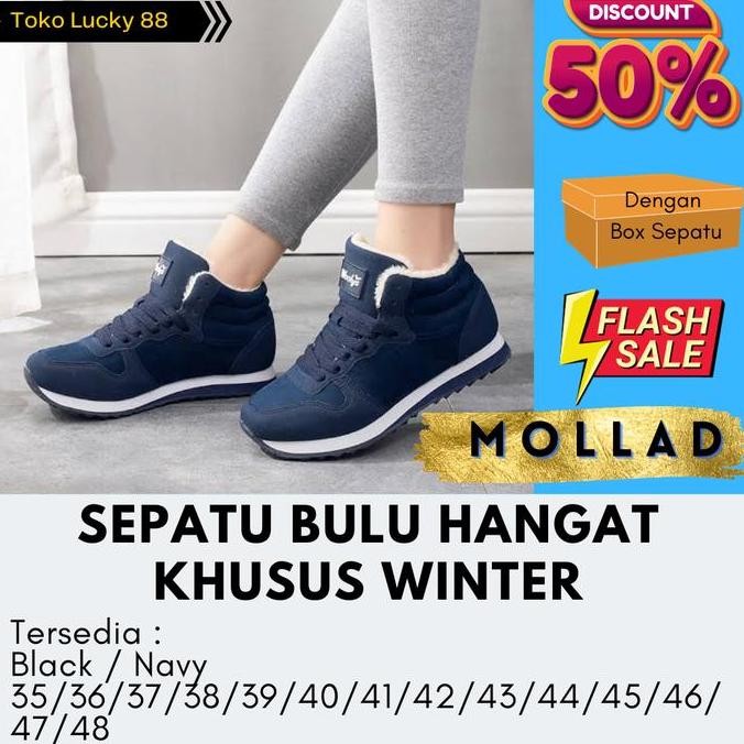 Sepatu thermal boots winter musim dingin