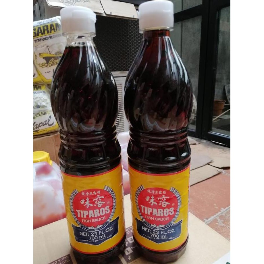 

Kecap Ikan Kecap Asin Fish Sauce Tiparos 700Ml Thailand