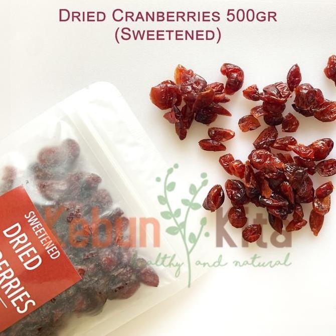 

Dried Cranberries 500Gr (Cranberry Kering)
