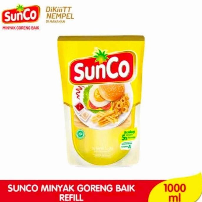 

Minyak goreng Sunco 1L reffil