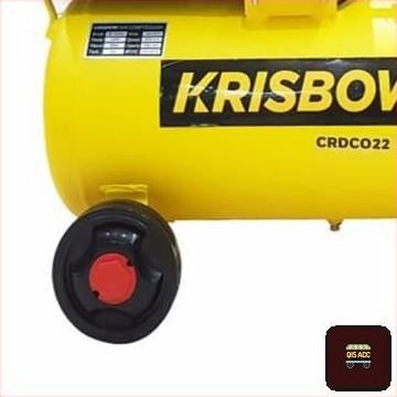 KRISBOW Mesin Kompresor Angin Listrik 2hp 24l 8bar 1ph CRDC022