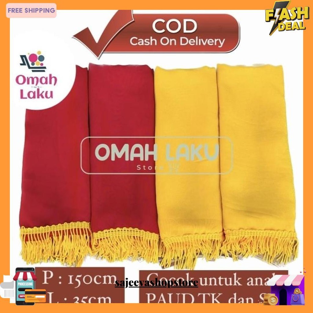 Selendang Tari Anak Tk Dan Sd | Sampur Selendang Anak Tk | Sampur Anak Merah | Sampur Ronce Anak | S