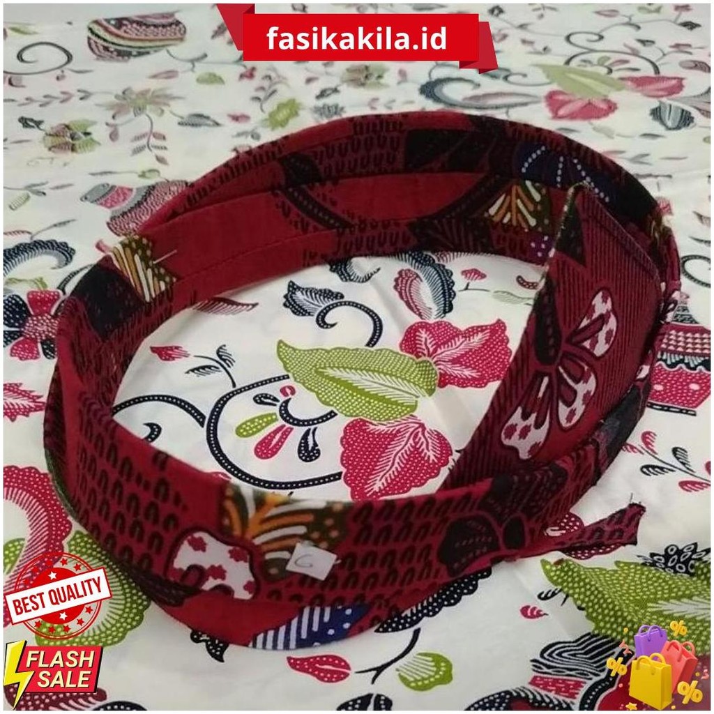Udeng Odeng Sakera Ikat Kepala Songkok Batik Khas Madura Premium Termurah By Gw_Batik Bisa Cod