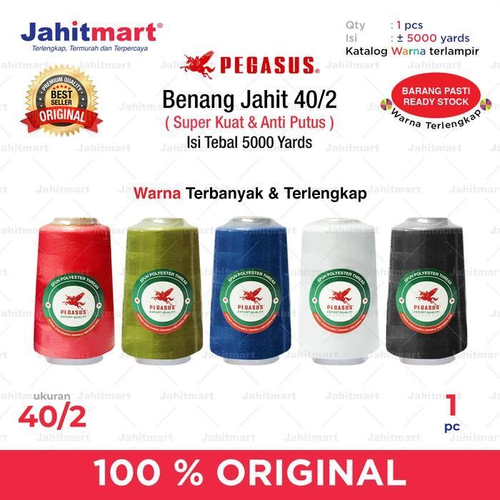 

Benang Jahit Besar 5.000 Yard Merk Pegasus