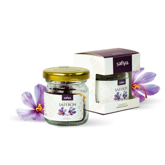 

Safiya Bunga Saffron Asli 2 Gr Super Negin Grade A Premium -Gratisongkir
