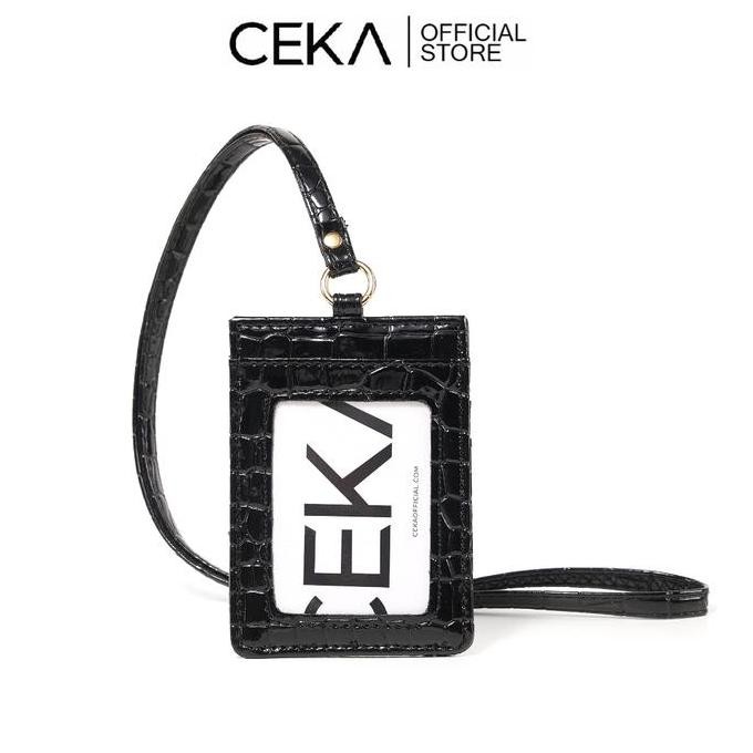 

Terbaru Lanyard ID Card Holder CEKA Fiora - Gantungan Kartu Nama Tanda Pengenal Unisex
