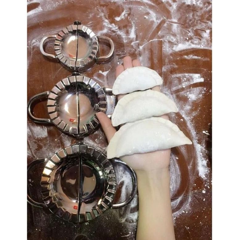 2 IN 1 CETAKAN CIRENG ISI AYAM SUWIR CETAKAN BULAT CETAKAN PASTEL BESAR STAINLESS PREMIUM ANTI KARAT